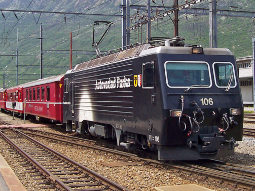 Hge Ii Der Matterhorn Gotthard Bahn Auf Fr Strab De